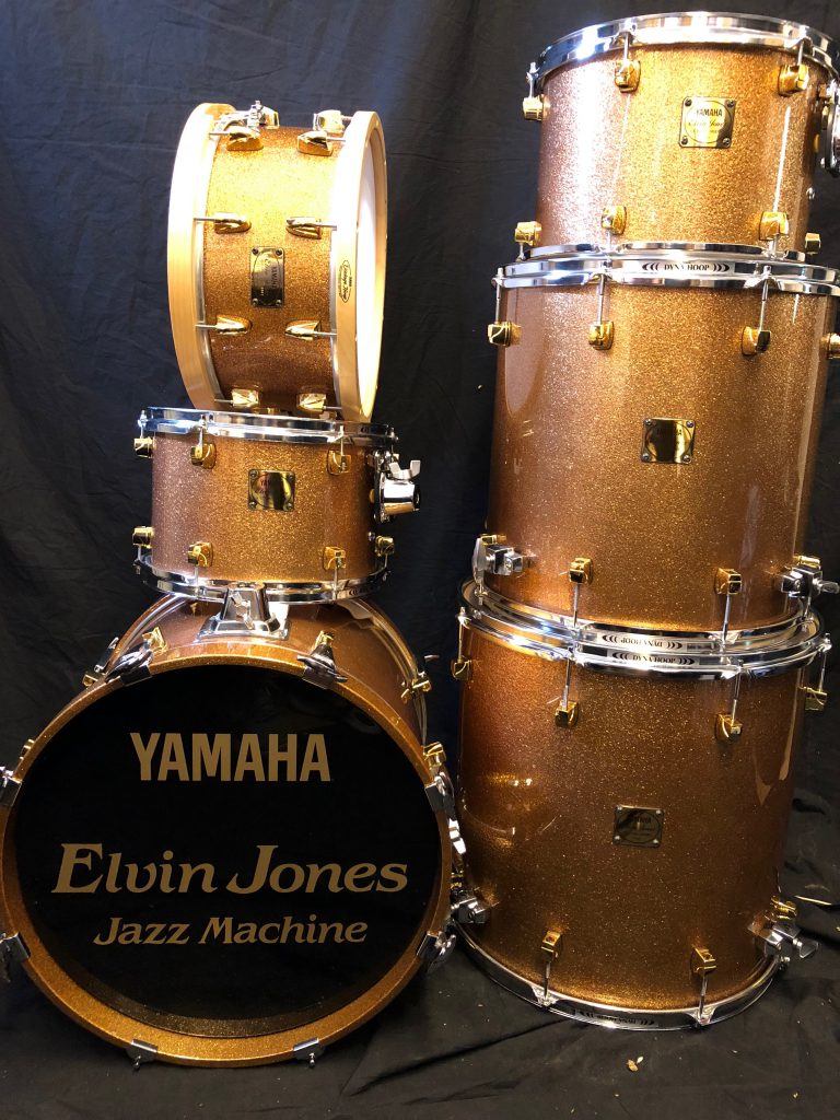 Elvin Jones's Complete 1990s Yamaha Custom Drum Set, Authenticated
