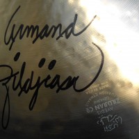 Elvin Jones' Zildjian 20" Birthday Cymbal, signed