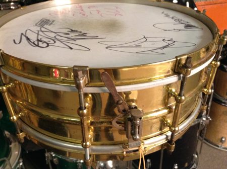 Bun E. Carlos's Cheap Trick 1929 brass Snare drum