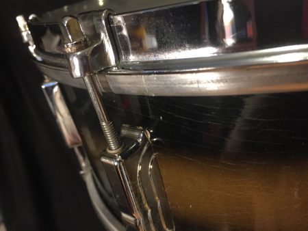 Slingerland 5x14Brown gold Duco snare drum