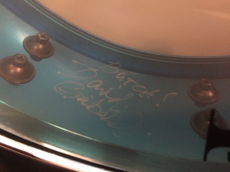 David Garibaldi Signature model Yamaha, signed