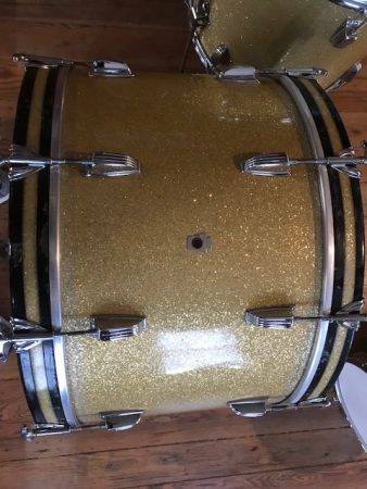 1940 WFL Ludwig Silver Sparkle 24, 13,16