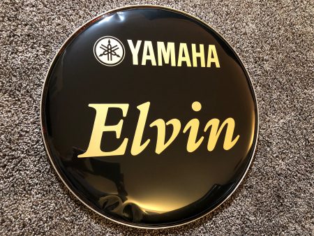 Elvin 18" bass logo head