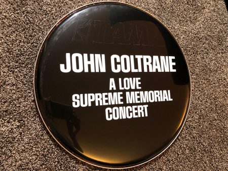 John Coltrane A Love Supreme bass Logo Head