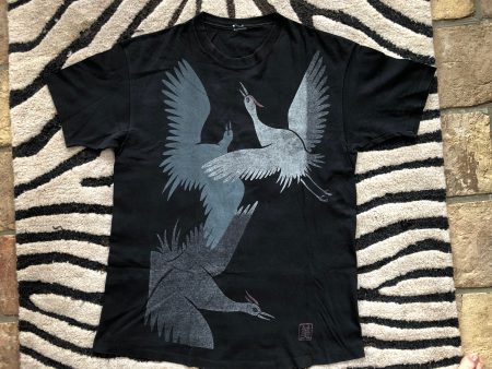 Elvin Jones's Black 3 large storks T-Shirt