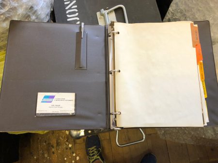 Ludwig 1970s Sales Rep Binder. Complete! Perfect! $395.00