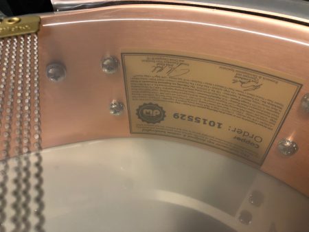 Tris imboden Chicago DW Copper snare 4x14