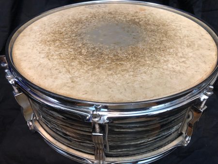 Ludwig Black oyster pearl Ringo Jazz festival 5.5 Beatle snare drum