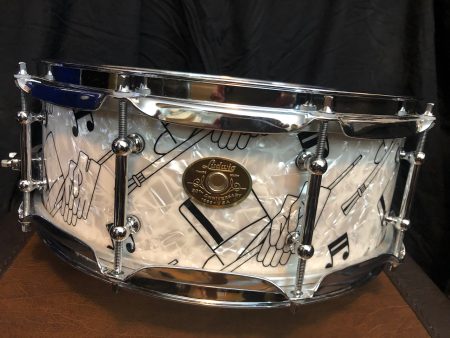 Ludwig 1999, 90th Anniversary Top Hat And Cane 5x14. Flawless!