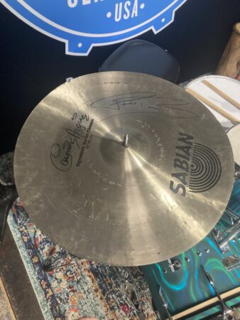 Frankie Banali's 18" Sabian - Carmine Appice Signature, Chinese (#21) Autographed!!