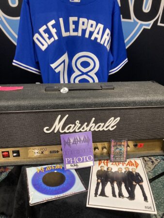 Vivian Campbell's, Def Leppard 1994 Marshall JCM900 SL-X Guitar Head (VC #5024) PLUS Toronto Bluejays MLB Jersey!