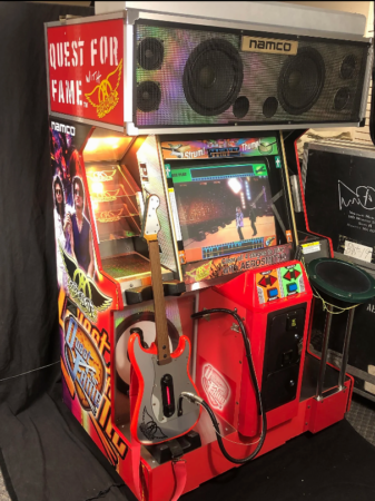 Steven Tyler's "Aerosmith Quest For Fame" Arcade Game.