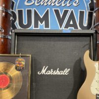 Marshall Brad Whitford's Aerosmith, 1960BV Vintage 280-Watt 4x12" Straight Guitar Speaker Cabinet, Authenticated! (#94) 1990 - Black