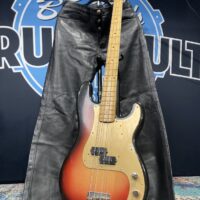 Tom Hamilton's Aerosmith, 1959 Fender Sunburst P Bass, PLUS Stage Worn Leather Pants.