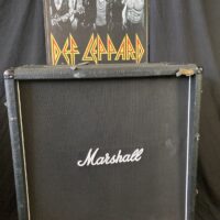 Vivian Campbell's Def Leppard, Marshall 1960 Vintage 280-Watt 4x12" Straight Guitar Speaker Cabinet 1990 - Present (DL #1004)- Black