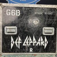 Def Leppard Logo, Tour Used Case Panel Wall Hanging "G6B" (#4)