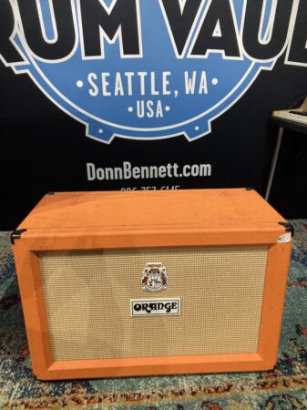 Tom Petersson's Cheap Trick, Orange PPC212 2x12 Bass Cabinet.