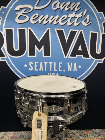 Rogers - 14x5" Metal, 5-Line, Dyna-Sonic, Chrome Over Brass, Snare Drum