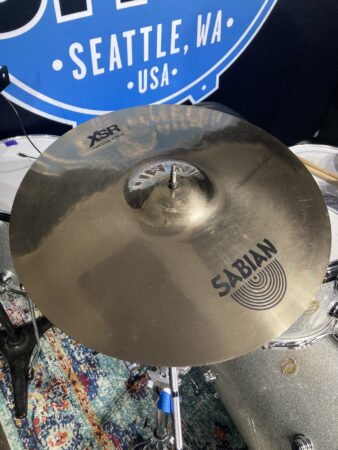Russ McKinnon's (Barry Manilow, Tower of Power) Sabian 18" XSR Fast Crash Cymbal