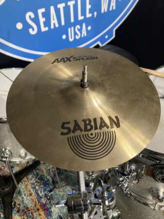 Russ McKinnon's (Barry Manilow, Tower of Power) Sabian 10" AAX Splash Cymbal