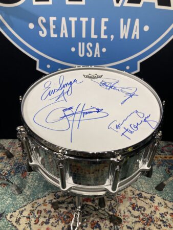 Eric Singer's KISS, Pearl 14x6.5" "Mirror Ball" Free Floater Snare Drum