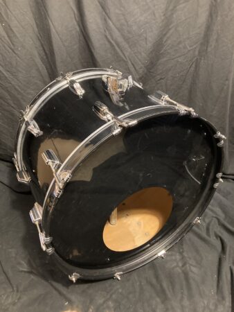 Rogers - 22x14" Big-R, Bass Drum 1975 - Jet Black
