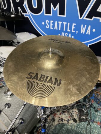 Russ McKinnon's (Joe Cocker, Elton John, Barry Manilow, Tower of Power) Sabian - 18" AA Medium Crash Cymbal