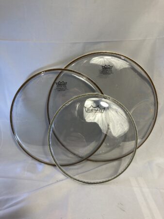 Remo - Clear Emperor Fusion Tom Pack, 10", 12", 14"
