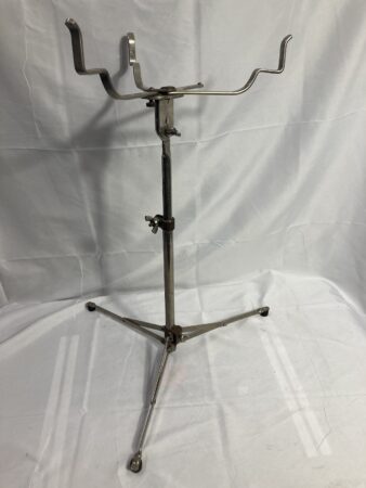Gretsch - No. 4983 Flush Tripod Vintage, Flat-Base Snare Drum Stand Early 1960's - Nickel