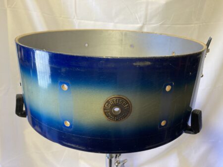 Franki Banali's Vintage Gretsch 14x5" Snare Drum Shell 1960-1962 - Blue Duco
