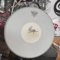Ringo Starr's Stage Played and Signed 14" Remo Snare Drum Head