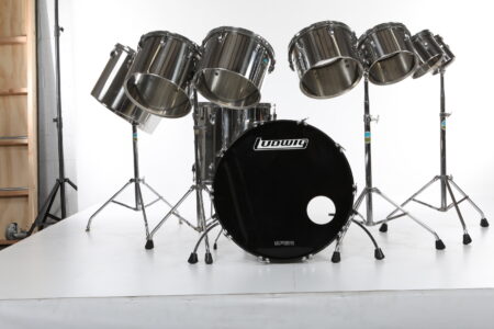 Ludwig - Stainless Steel 10-Piece OctaPlus Concert Tom Set