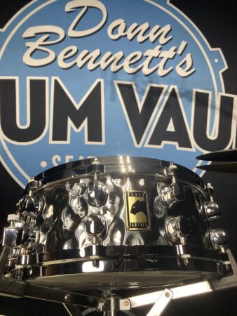 Mapex - 5.5x14" Hammered Series, Black Panther Snare Drum