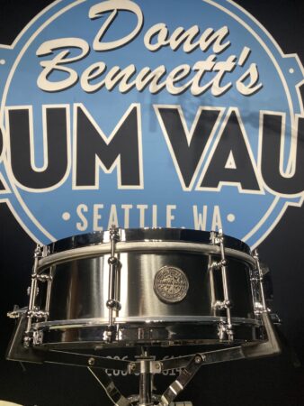 Stanton Moore Drum Co, Dunnett "Spirit Of New Orleans" 4.5x14" Titanium Snare Drum