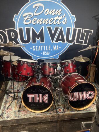 Zak Starkey's, THE WHO, DW/Zildjian 1999 Tour Set, 7-Piece Collector's Maple "Concert For New York"