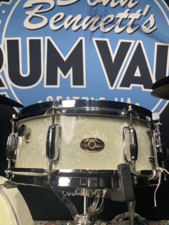 Slingerland - 1960s 5x14" White Marine Snare Drum