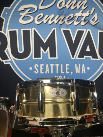 Pearl - 5x14" Sensitone Custom Alloy Brass Shell Snare Drum