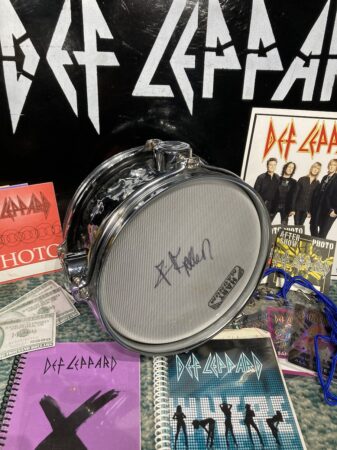 Rick Allen's Def Leppard, Hart Dynamics 8" Trigger Pad Hammered Chrome