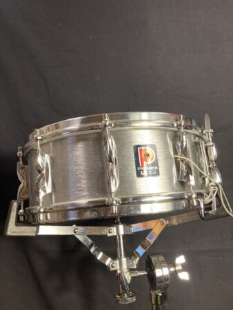 Premier - 5x14" Hi-Fi Snare Drum - Brushed Aluminium