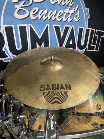 David Garibaldi's Tower of Power Sabian 22" Jam Master Prototype Ride Cymbal, 2918g 2000s - Brilliant