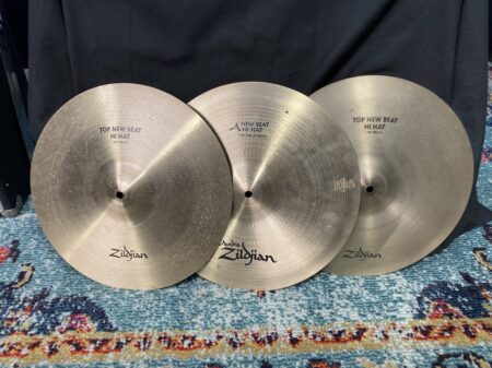 Bun E. Carlos, Cheap Trick, Zildjian - 15" New Beat Hi Hat Set