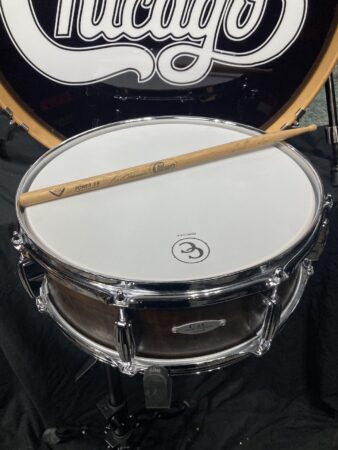 Tris Imboden's, Chicago, C & C Drum Company - 5x14" Custom Walnut Snare Drum