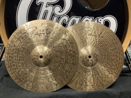 Tris Imboden's, Chicago, Paiste - 13" Signature Dark Energy, Mark 1 Hats, Hi Hats Pair