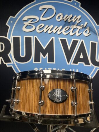 Dixon - 6.5x14" Mel Gaynor Signature, Maple/Zebra Wood Snare Drum