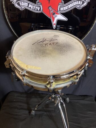 Steve Ferrone's Tom Petty and The Heartbreakers, Pearl - 3.5x14" Brass Free Floating Piccolo Snare Drum