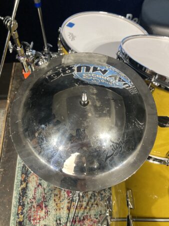 Tommy Lee's, Mötley Crüe, Zildjian - Prototype Engraved 9.5" Zil-Bell, Tommy Lee Bell Cymbal