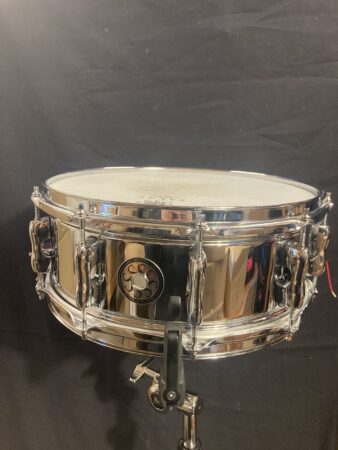 Sakae - 5.5x14" SDM1455T 10-Lug Snare Drum 2016 - Chrome