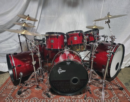 Mark Schulman's P!NK Funhouse Tour Gretsch USA Drum Set