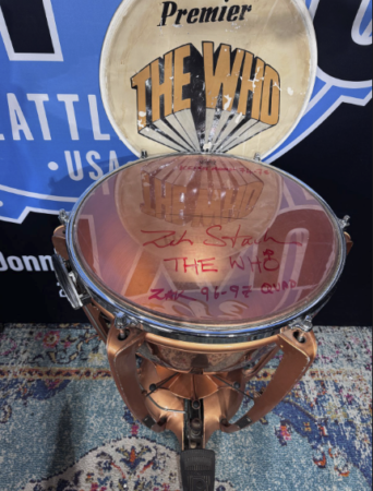 Keith Moon and Zak Starkey's, THE WHO 1970s Premier 23" Professional Copper Timpani